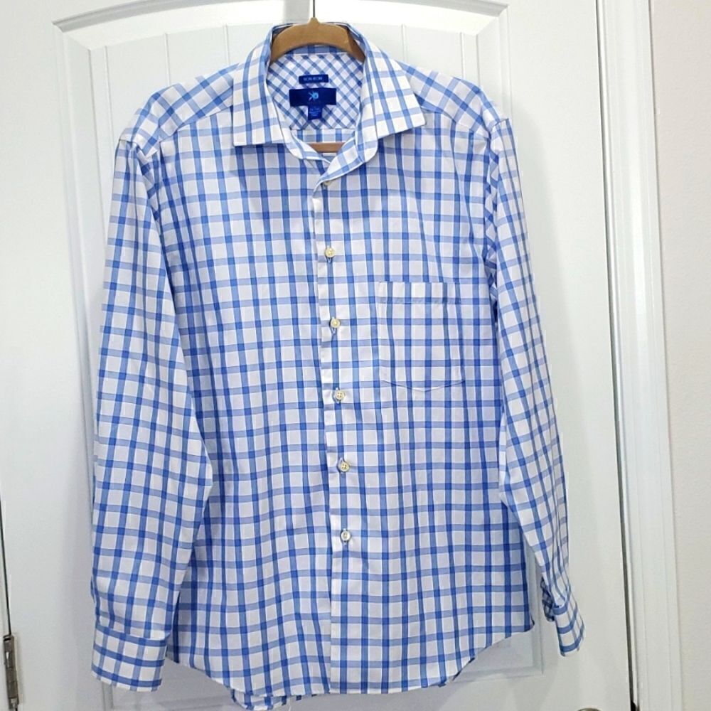 Egara Men's Long Sleeve Shirt Large, 16/16.5